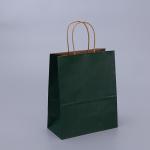 Take Away Food Packaging Kraft Paper Bag with Your Own Logo Custom Recyclable