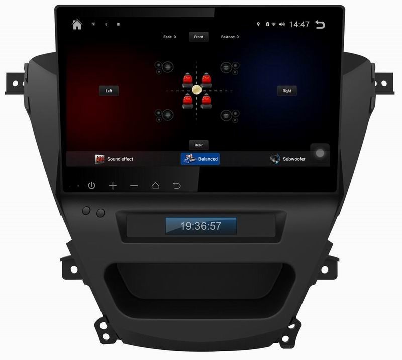 Ouchuangbo Pure Android 4.4 10.1 inch Big Screen For Hyundai Avante Car Media Radio Stereo GPS Navigation free shipping