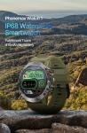 OEM Fitness Bluetooth Calling Smartwatch IP68 Waterproof 128M