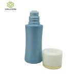 Transparent Cap Empty Cosmetic Bottles 63 MM Height Customized Capacity
