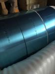 Golden Epoxy Hydrophilic Coated Aluminium Fin 0.13mm Thickness For Air