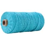 Green 3 Strand Twisted Nylon Rope 3mm Macrame Braided Cotton Rope