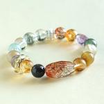 Strong Healing Crystal Bracelet 8MM Genuine Stone Bracelet Lucky Beaded Bracelet