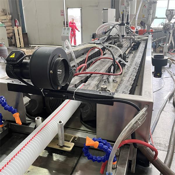 PE PP HDPE Corrugated Pipe Production Line Flexible Pipe Electric Conduit Tube