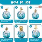 Spray Painting Glass Cosmetic Packaging Luxury 100 Ml