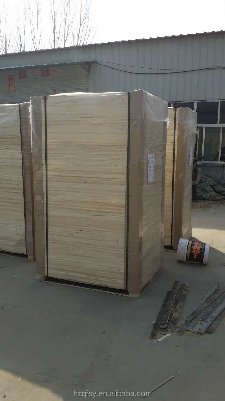 Customerized Size Paulownia Wood Finger Joint Board with Solid Wood in Natural Color