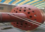Steel Q355B Grooved Drum Hydraulic Hoist Winch , 30000 Lb Hydraulic Winch For