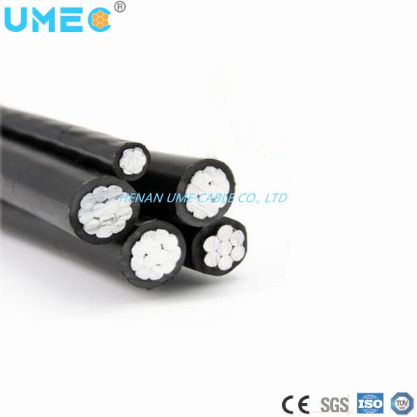 Aluminum Conductor PVC Armored Customer Specified Overhead Aerial Bundled Cable