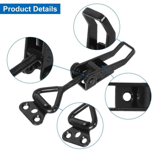 China Stainless Steel Adjustable Latch Clamp And Resistant To Harsh Environments factory