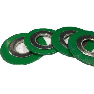 Green ASME B16.20 Spiral Wound Graphite Filled Gasket