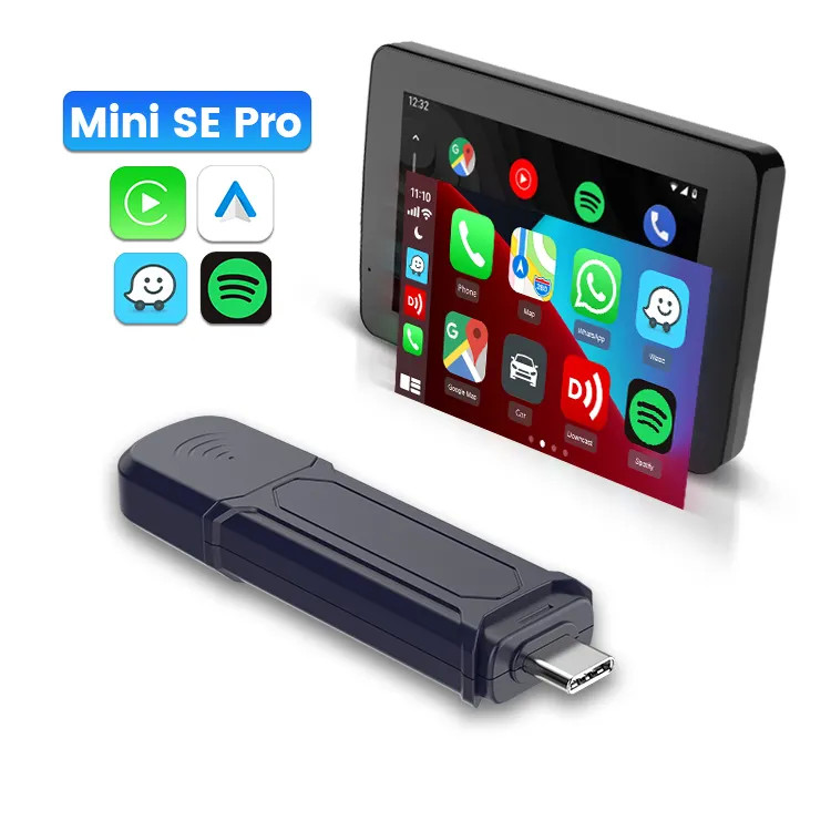 CPC200 Mini SE Pro Online Upgrade Stereos 2 In1 Wireless Adapter CarPlay Android Auto Usb Carplay Carlinkit Ai Box