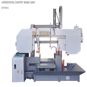 Gantry Structure Automatic Horizontal Band Saw , Auto Feed Bandsaw