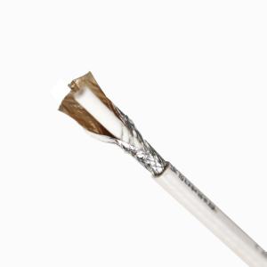 China OEM White 50ohm RG58 Coaxial Power Cable PE Insulation Aluminum Foil factory