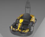 Electric Kids EV Go Kart Motor Power 750w with 5inch Wheel Hub