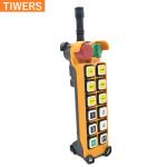 12 Buttons 50Hz Wireless Industrial Crane Remote Control System