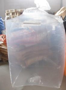 China Bulk Form Fit PE big bag liner attached to outer Polypropylene Jumbo Bags factory