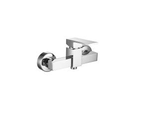 China Polished Brass Wall Mounted Shower Mixer Taps For Bathroom factory