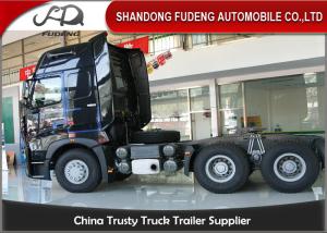 China Howo A7 Tractor Head Trucks With One Beth 10 Wheerler 420 Horse Power factory