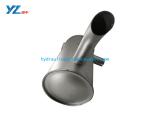440MM Height Doosan Excavator Muffler DH60-7 Silver Colour
