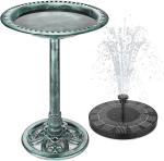 Solar Water Fountain Pump For Bird Bath Garden Pond Fish Tank Aquarium