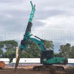 Dia1200mm l24m Excavator Mounted Hydraulic Piling Machine
