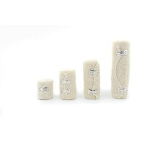 Premium Elastic Crepe Bandage With Metal Band Clips