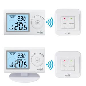 China PC+ABS Wireless Heater Thermostat / Remote Controlled Thermostat For Boiler factory
