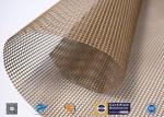Non-Stick PTFE Coated Fiberglass Open Mesh Conveyor Belt For Food Drying