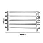 Metal Livestock Corral Fence 5ft X 12ft Corral Pipe Fencing For Horses Cattle