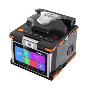 China 6 Motors Fiber Optic Fusion Splicer 6S FTTH Fiber Optic Splicing Machine factory