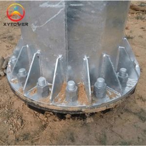 Galvanized Steel Monopole for Electricity Power Transmissionand Distribution