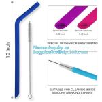 reusable drinking straws individual wrapped drinking straws silicone funny