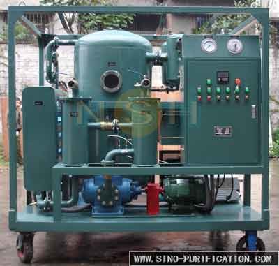 Model VDF 150kw Insulation Oil Purifier 12000L / H Double Stage Vacuum