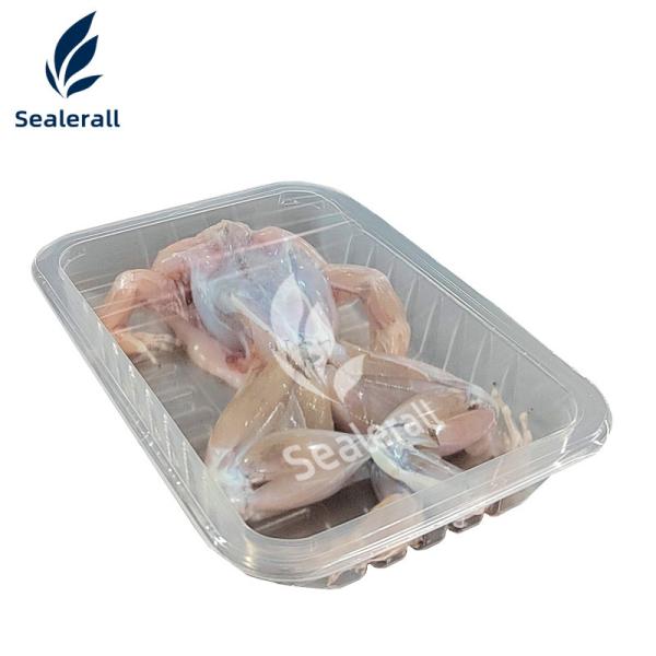 Full Automatic Map Tray Sealing Machine 220V/110V For Food Packaging