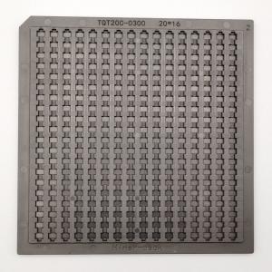 China Special Tunneling Shape Waffle Pack Trays 4 Inch ESD Material factory