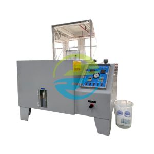 China Salt Spray Test Chamber with 120V,50Hz Power Supply and 35℃±1℃ Salt Water Temperature for 1.00±0.01kgf/cm² Compressed Air Pressure on sale