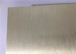 High Hardness Brushed Aluminum Sheets , Brushed Aluminum Sheet Metal Different