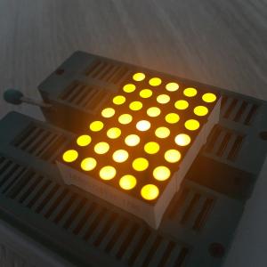 China Super Bright Yellow DOT Matrix LED Display 3mm for Moving Signs/ Message Boards factory