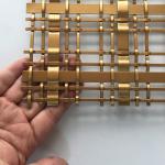 Customized Wire Diameter PVD Coated Woven Metal Mesh Fire Resistant