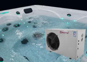 China Meeting EVI spa tubs swimming pool heater air to water heat pump 220V/380V/50Hz factory