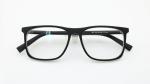 Matt Black Acetate Big Square Eyeglasses Optical Frames for Ladies and Gentlemen