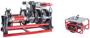 China HDPE Butt Fusion Plastic Pipe Welding Machine Hydraulic 3.65 KW 63mm - 200mm factory