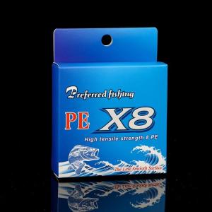 China Fishing Gear Packaging Custom Folding Fishline Cardboard Paper Box with Custom Design factory