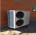 Wireless Control 4.6kW Air To Water Heat Pump Spray Sheet Metal
