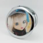 Shinny Gifts 3D Cartoon Girl Design Cosmetic Mirror Makeup Mirror
