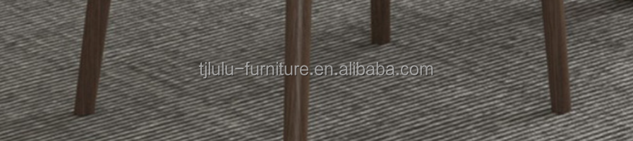 Modern Nordic Dining Chair in Solid Wood and Luxury Leather PU Leather for Comfortable Dining Room