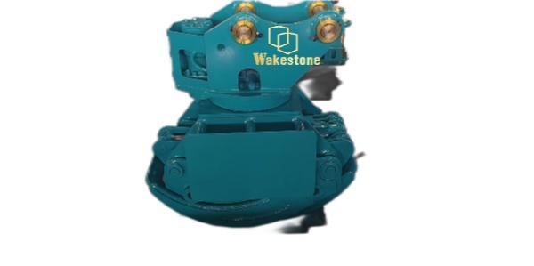 Excavator Attachment Hydraulic 360 Degree Rotating Rock Grabber