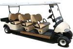 CE Approval Multiple Purpose 6 Seats Electric Golf Cart Club Car With Plastic