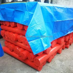 China PE Coated Tarpaulin Heavy Duty and Regular Waterproof Cover for Camping Ground Sheet factory