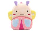 Cute Kids Backpacks 3D Cartoon Animal Soft Plush Material Trendy Backpack